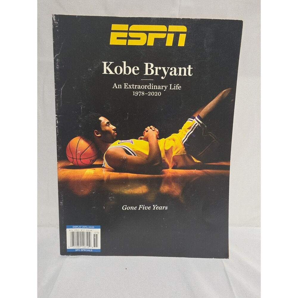 ESPN Magazine Kobe Bryant Tribute: An Extraordinary Life (1978-2020) LA LAKERS